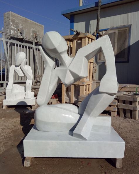 Hand carved outdoor Stone art sculpture Description: Marble artworks of art are Realistic Marble Sculptures, Marble Sculpture Modern, Abstract Marble Sculpture, Stone Carving Sculpture, Marble Sculpture Greek, Easy Sculpture, Marble Women Sculpture, Stone Artwork, Stone Sculptures