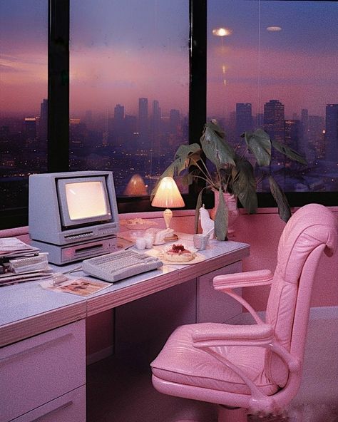 1980s Office, 80s Apartment, Penthouse Aesthetic, 1980s Interior, 80s Interior Design, 80s House, 80s Art Deco, 80s Home, 80s Interior