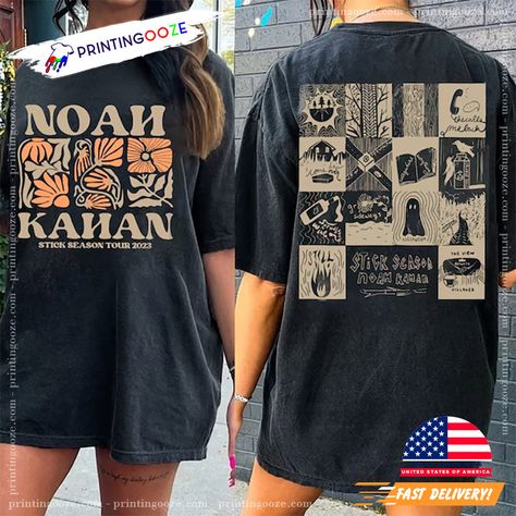 Noah Kahan Stick Season Tour 2023, Country Music T-Shirt Noah Kahan Stick Season, Music T Shirt, Country Music Shirt, Country Hoodie, Pop Pop Shirts, Noah Kahan, Music Country, Country Music Shirts, Gifts For Your Friends