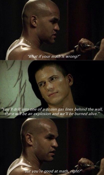 Prison Break Comic Outfits, Prison Break Quotes, Prison Break 3, Beaking Bad, Wentworth Miller Prison Break, Break Quotes, Broken Series, Little Dorrit, Devious Maids