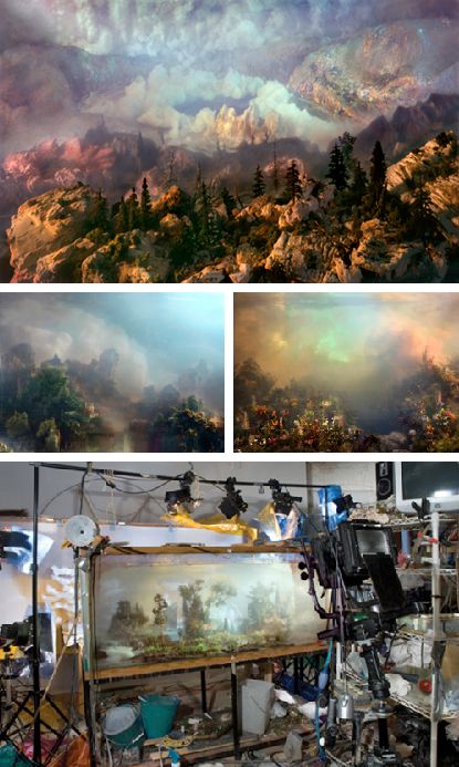 Kim Keeve - diorama Beginner Diorama, Diorama Sculpture, Animation Stop Motion, Miniature Photography, Art Optical, Diy Art Projects, Scenic Design, Matte Painting, Miniature Model