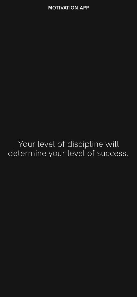 Level Up Wallpaper, Motivation App Quotes, Disapline Over Motivation, Self Discipline Wallpaper, Discipline Quotes Wallpaper, Discipline Quotes Motivation, Gym Mentality, Quotes About Discipline, Self Discipline Quotes