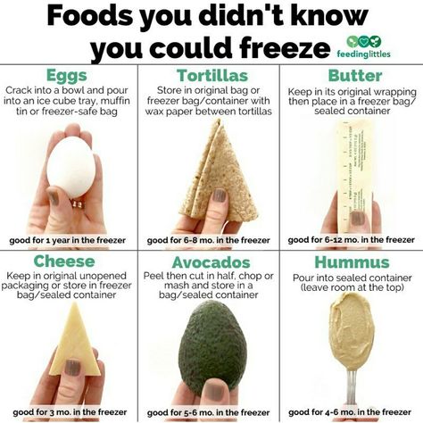 Food Saver Hacks, Freezing Food Guide, Dip Sauces, Georgia Food, Guacamole Dip, Prevent Food Waste, Amazing Food Hacks, Freezing Food, Meal Planning Ideas