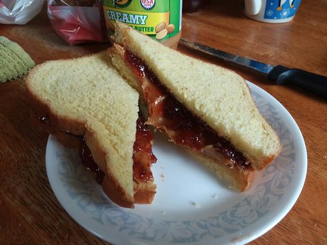 It was National peanut butter and jelly day yesterday. The Moldy Peaches, Peter Pan Peanut Butter, Phish Food, Fright Night 1985, Peanut Butter Jelly Sandwich, Nostalgic Food, Abed Nadir, Peanut Butter And Jelly Sandwich, The Lost Boys 1987