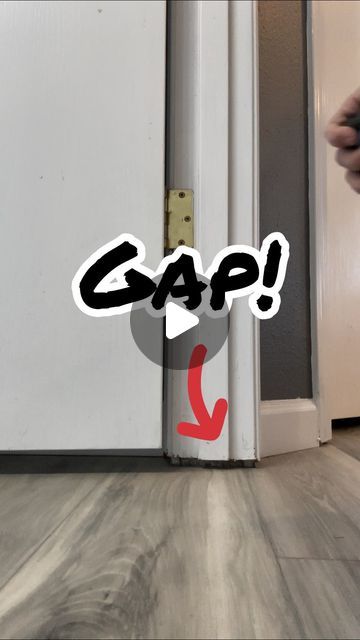 Will Drlik on Instagram: "Door jam gap repair #handyman #homedecor #home #diy #service" How To Fix Gap In Exterior Door, Door Jam, Gap, Jam, Home Diy, Repair, On Instagram, Quick Saves, Instagram