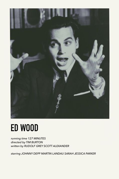 Johnny Depp Movies Posters, Ed Wood Johnny Depp, Film Man, Ed Wood, Movie Hacks, Netflix Movies To Watch, Johnny Depp Movies, Iconic Movie Posters, Movies Posters