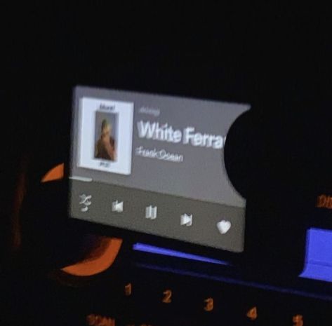 White ferrari frank ocean aesthetic listening to music apple music spotify car thing travel lofi girl vibes sad in my feelings Listening To Frank Ocean Aesthetic, White Ferrari Aesthetic Frank Ocean, White Ferrari Frank Ocean Wallpaper, Aesthetic Listening To Music, Listening To Frank Ocean, Listening Music Aesthetic, Spotify Car Thing, Frank Ocean Spotify, White Ferrari Frank Ocean