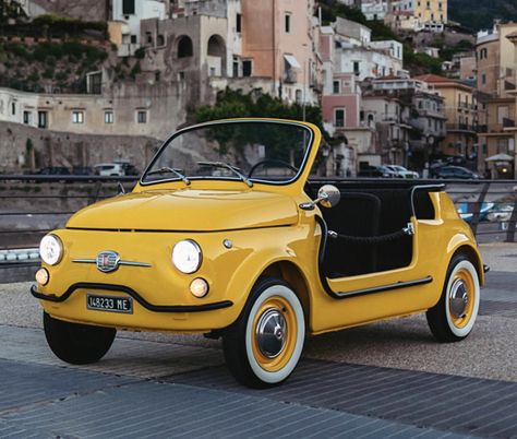 Fiat Jolly 500, Fiat Jolly, Fiat 500 Cabrio, Fiat Dino, Old Vintage Cars, Fiat Cars, Motorcycle Trailer, Falafels, Fiat 600