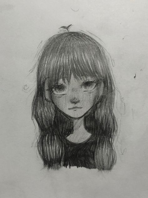 #beatiful #youngerlook #girl #wavyhaircuts #bangs #sketch #art #drawing Girl With Bangs Drawing, Bangs Sketch, Wavy Hair And Bangs, Bangs Drawing, Wavy Hair With Bangs, Friends Drawing, Cute Bangs, Doodle Girl, Wavy Haircuts