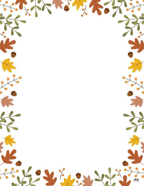 Choose from 41 unique and FREE Thanksgiving borders and frames for every paper use imaginable during the month of November. Print from home! Thanksgiving Borders And Frames, Autumn Border Frame, Thanksgiving Borders Free Printable, Fall Borders Free Printable, November Template, Thanksgiving Border, November Backgrounds, November Pictures, Thanksgiving Templates