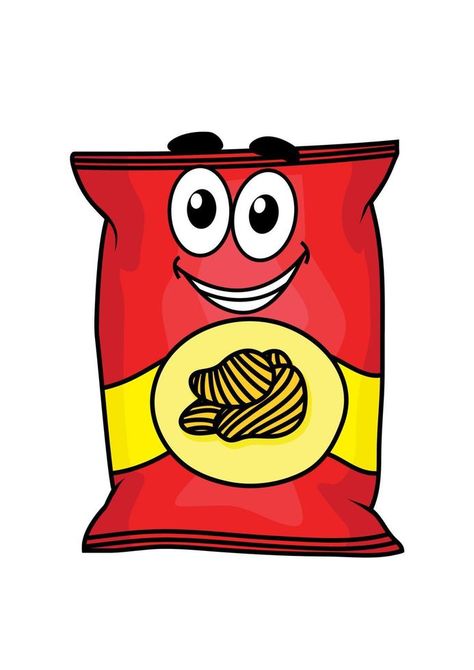 Cartoon potato chips character Chips Cartoon, Cartoon Potato, Chips Potato, Inktober 2024, Mascot Design, Potato Chips, Coloring Sheets, Cartoon Characters, Vector Art