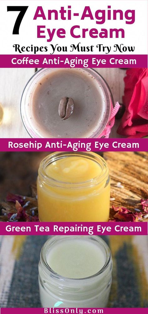 Eye Cream Recipe, Skin Care Routine For 20s, Natural Hair Treatments, Diy Anti Aging, Creme Anti Age, Anti Aging Creme, Anti Aging Eye Cream, Eye Creams, Healthy Advice