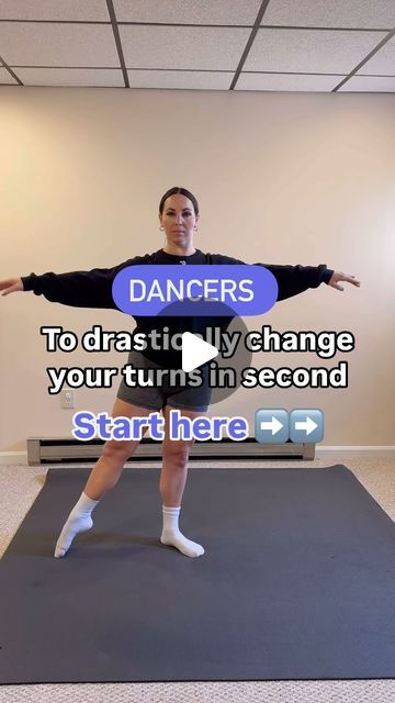 Meredith | Dance Training on Instagram: "Dancers, save this for studio practice! If you want to improve your turns in second, try these 2 drills to make a drastic change!

These are 2 fundamental drills that I use for dancers who want to improve or create consistency with their turns in second!

Both of these drills also help dancers who struggle with hopping or a leg that changes heights during the a la seconds.

👉🏼3/4 turn to extension - excellent for spotting, pelvic placement and stability, and to practice the basics of the turn.

👉🏼Plié & relevé with the working leg also helps dancers stabilize the pelvis,  improve ankle strength, and practice the basics of the turn. 

Are you a dancer who wants to turn consistently and transform their pirouettes? I have a training plan for you! C Dance Technique Drills, Turns In Second, Ankle Strength, Ballet Technique, Dance Technique, Dance Training, Training Plan, Drills, The Basics