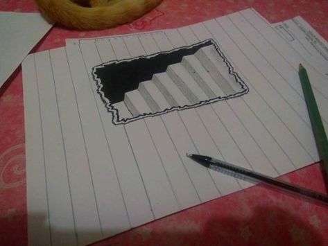 How To Draw Optical Illusions- Amazingly Simple To Learn How To Draw Optical Illusions, Draw Optical Illusions, Illusions Drawings, Simple Optical Illusions, Optical Illusion Images, Optical Illusions Drawings, Filler Ideas, Optical Illusion Drawing, Illusion Drawings