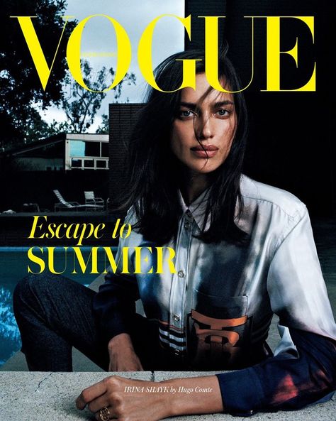 Irina Shayk on Vogue Hong Kong June 2019 Cover Vogue Hong Kong, Vogue Portugal, Vogue Brazil, Vogue Magazine Covers, Fashion Magazine Cover, Mario Testino, Fashion Cover, Vogue Covers, Vogue Japan