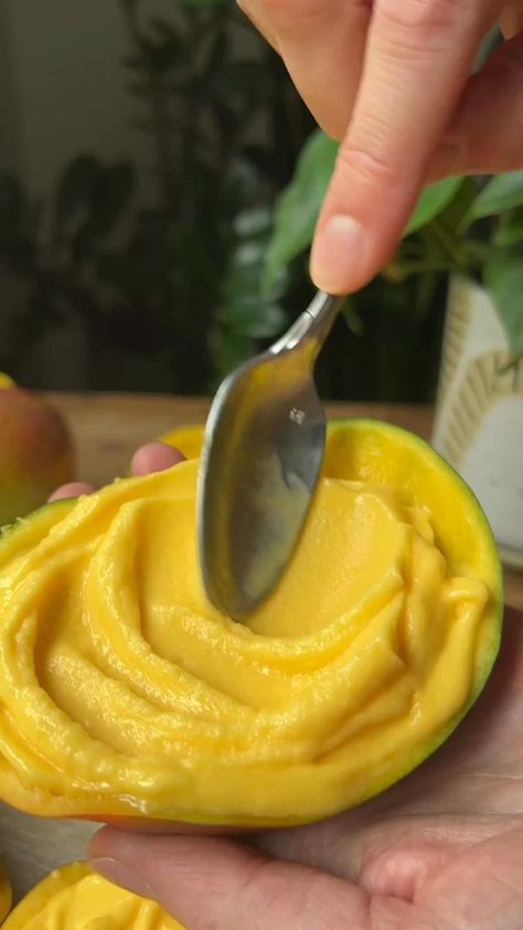 Delicious mango sorbet! Made with just three ingredients, all of which is available at OKMinimark Monte Vista! 🥭 5 cups frozen mango 1/4-1/3 cup freshly squeezed lime juice 1/4-1/3 cup agave or honey Credit: crowded_kitchen #mango #sorbet #icecream #easyrecipe #recipes #capetown #southafrica | OK Minimark Monte Vista | bbox · Special Effect Crowded Kitchen, Rice Cake Recipes, Frozen Mango, Mango Sorbet, Easy Snack Recipes, Homemade Snacks, Three Ingredient, Cream Recipes, Healthy Ingredient