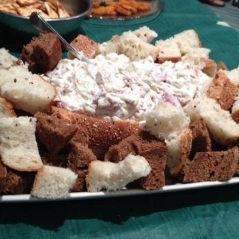 Rye Boat with Beef Dip Rye Boat Dip, Rye Boat Dip Recipe, Boat Dip Recipe, Bread Boule, Boat Dip, Chipped Beef Dip, Beef Bread, Bread Bowl Recipe, Chipped Beef