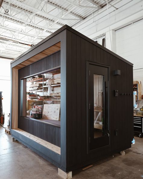 A sneak peek at one of the custom saunas for Ambique! 🔥 Our team is constructing three saunas and a cozy changing room for an outdoor wellness experience opening this December in the heart of Chicago. The space will allow for private and social sessions, group and corporate events, and so much more. This bespoke sauna features: - Seating for up to ten people - Thermally-modified exterior cladding from @arborwood.co - Nordic-designed floor to ceiling window from @h_window_company - Wi-F... Floor To Ceiling Window, Wellness Experience, Outdoor Studio, Ceiling Window, Window Company, Exterior Cladding, Floor To Ceiling, Changing Room, Floor To Ceiling Windows