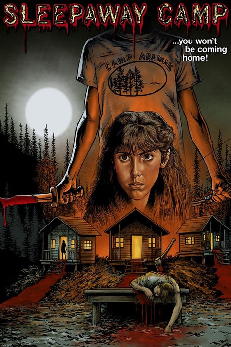 Sleepaway Camp 1983, Sleepaway Camp, Summer Camp, Movie Poster