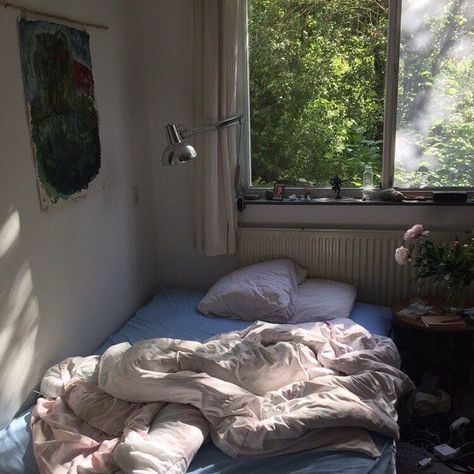 Unmade Bed, Pretty Room, Dreamy Room, Quiet Life, Room Stuff, Dream Apartment, House Room, Cozy Room, Dream Rooms