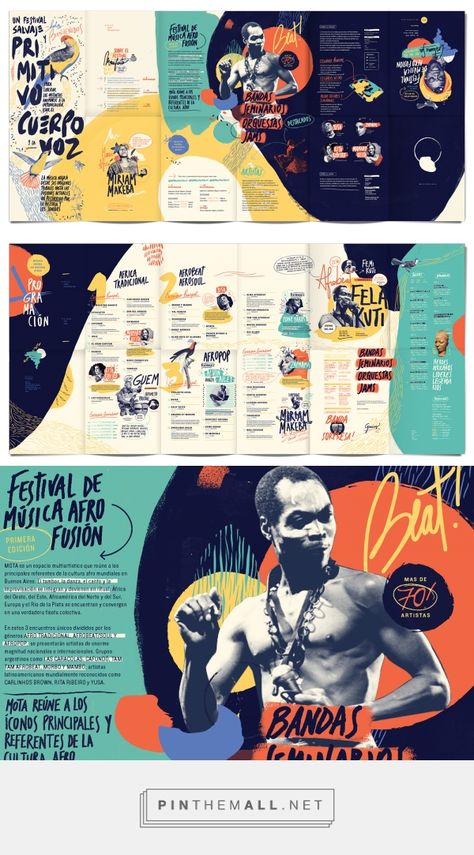 Behance Layout, Festival Program, Fusion Festival, Mises En Page Design Graphique, Community Design, Graphisches Design, Magazine Layout Design, Design Brochure, Poster Layout