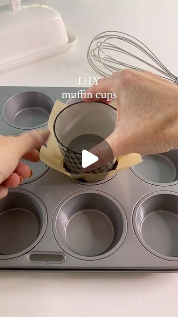 Diy Muffin Cups, Muffin Cup, Muffin Pans, Muffin Tray, Diy Holder, Muffin Cups, Muffin Tin, Baking Cups, Mini Muffins