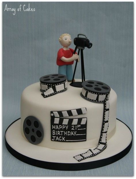 21+ Awesome Photo of Camera Birthday Cake . Camera Birthday Cake Filming Fondant Cake Cake Decorating In 2019 Pinterest Camera  #HappyBirthdayCake Cake Camera, Hollywood Cake, Camera Birthday, Camera Cake, Camera Cakes, Film Cake, Birthday Cupcakes Decoration, 8th Birthday Cake, New Birthday Cake