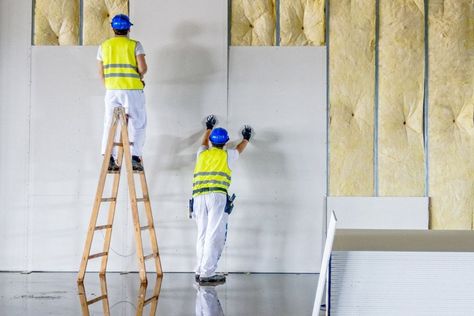 Drywall cost, whether it’s installation or replacement, doesn’t have to be a mystery. Check out the BobVila guide on drywall cost to know more. Basement Wall Panels, Alternatives To Drywall, Basement Finishing Systems, Drywall Construction, Hanging Drywall, Drywall Finishing, Drywall Installation, Drywall Repair, Basement Walls