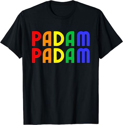 This trendy and stylish design beautifully captures the infectious energy of the iconic hit song Padam Padam by Kylie. #Amazonfinds, #Pride, #Padam, #pridemonth, #kylie Padam Padam, Pride Fashion, Pride Outfit, Fashion Icons, Lgbtq Pride, Clothing Co, In A Heartbeat, Branded T Shirts, Cool T Shirts