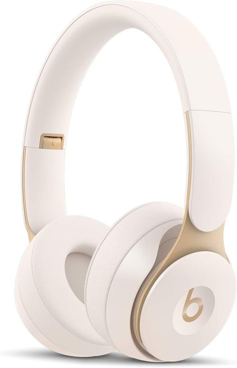 Apple Beats Solo Pro Wireless Noise Cancelling On-Ear Headphones H1 Headphone Chip, Class 1 Bluetooth, Active Noise Cancelling, Transparency, 22 Hours of Listening Time - Ivory Beats Solo Pro, Dre Headphones, Wireless Beats, Cute Headphones, Apple Headphone, Wireless Noise Cancelling Headphones, Beats Solo, Black Headphones, Noise Cancelling Headphones