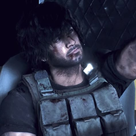 Resident Evil, A Man, Hair, Black