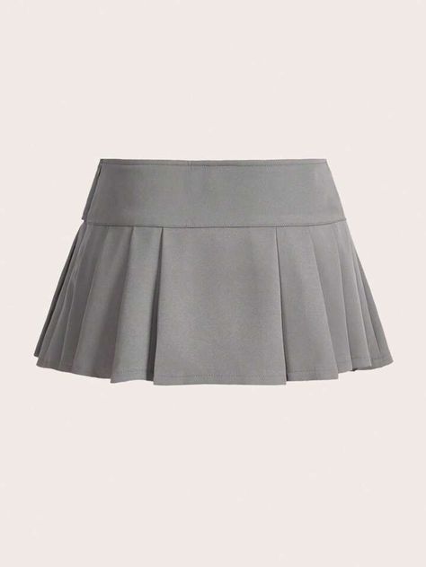 SHEIN ICON Pleated Belted Skirt | SHEIN USA Obx Dr, Belted Skirt, 2024 Outfits, Shein Icon, Skirt Belt, Outfit Making, Pretty Things, Supernatural, Free Shipping