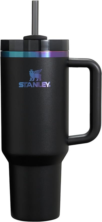 Stanley Quencher, Thermos Bottle, Tea Or Coffee, Reusable Straw, Stanley Cup, Car Cup Holder, Insulated Tumbler, Black Coffee, Tumblers With Lids