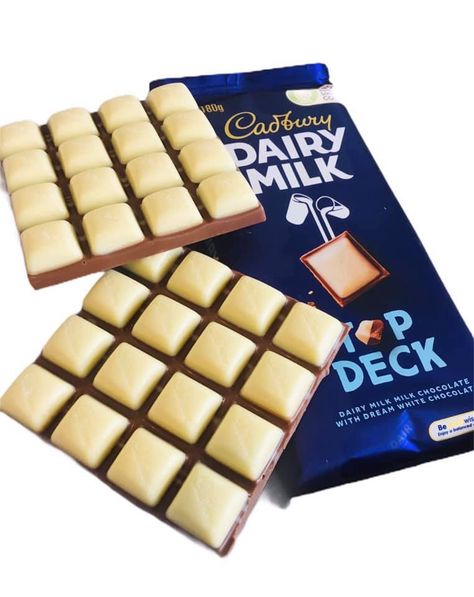 Top Deck Chocolate, Australian Candy, White Chocolat, American Candy, Milk Chocolate Bar, Cadbury Chocolate, Retro Sweets, Cadbury Dairy Milk, Chocolate Heaven