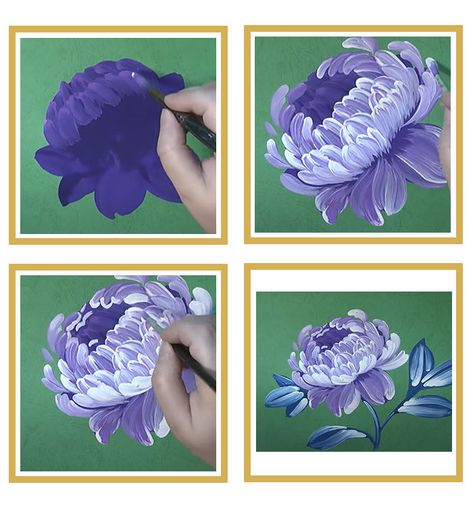 5 + Easy Ideas For Flowers Step By Step Acrylic Painting Tutorial – CP Canvas Painting Online Peony Acrylic Painting Tutorial, Acrylic Painting Peonies, Peony Painting Tutorial, Peony Flower Painting Acrylic, Painting Peonies Acrylic, Acrylic Painting Flowers Tutorials Step By Step, Water Color Painting Ideas For Beginners Step By Step, Peony Painting Acrylic Easy, Peonies Painting Acrylic