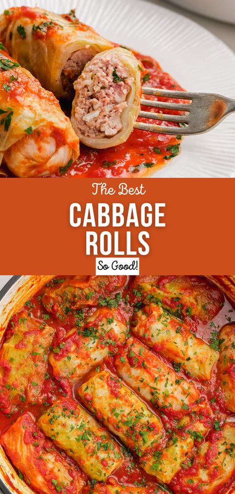 Amazing Food Recipes, Best Cabbage Rolls Recipe, Stuffed Cabbage Rolls Recipe, Recipes Southern, Stuffed Cabbage Rolls, Cabbage Rolls Recipe, Stuffed Cabbage, Paleo Recipe, Polish Food