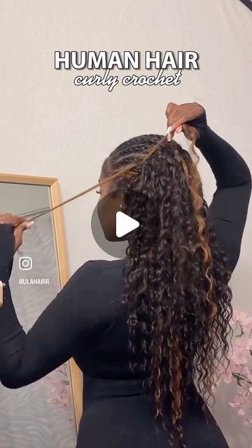 Best hair extensions, HD lace and wigs. 8% OFF Code: UU88 on Instagram: "🔥Ula hair🔥DIY Newest Feather Crochet Braids Extensions installed😘It’s Good For Beginners To Make A New Hairstyle🥰Would You Like To Rock It?  💋Hair Name: ULH231 🤑Use Coupon Code: “UY10” (Get 10% OFF) 😘Follow @ulahairr for more hair inspiration~ 🛒#​Ula hair 100% human hair vendor 👉🏽Click bio link for more hairstyles ______________________________ ⬇️COMMENT BELOW⬇️ ❤️LIKE, SHARE AND FOLLOW❤️" Vacation Weave Hairstyles, Hairstyles For Miami Trip Black Women, Braids For Wigs Install, Tree Braids Hairstyles With Human Hair, Curly Weave Hairstyles For Black Women, Water Wave Crochet Hairstyles, Braids And Sew In Hairstyles, Wet And Wavy Weave, Crochet Human Hair