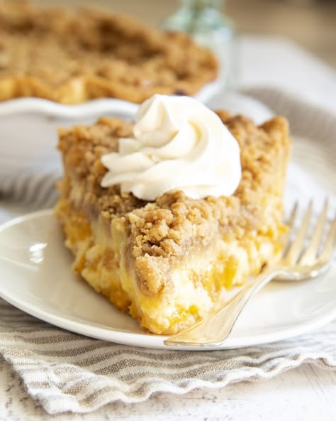 Sour Cream Peach Pie, Peach Pie Recipes With Canned Peaches, Ham Loaf Balls, Cream Peach Pie, Sookie Gilmore, Sookie Gilmore Girls, Peach Custard Pie, Tavern Recipes, Cream Cheese Pies