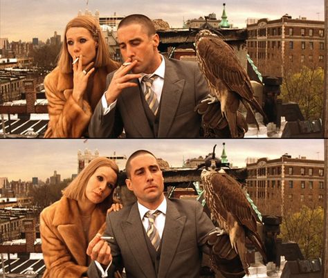 margot + richie tennenbaum Jean Luc Goddard, Richie Tenenbaum, Margot Tenenbaum, Wes Anderson Aesthetic, Royal Tenenbaums, Bottle Rocket, Wes Anderson Movies, Wes Anderson Films, North By Northwest