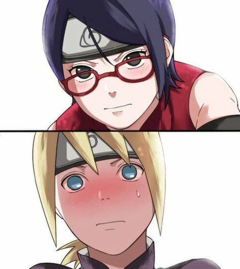 Sarada & Inojin Inojin And Sarada, Madonna Sorry, Inojin Yamanaka, Sai Naruto, Miku Nakano, Boruto And Sarada, Boruto Next Generation, Boruto Naruto Next Generations, Sarada Uchiha