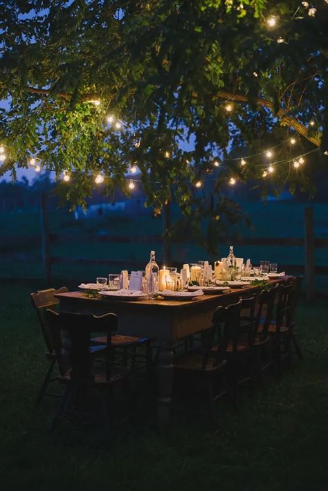 Outdoor Party Activities, Outdoor Dinner Party Table, Party Apartment, Outdoor Party Ideas, Outdoor Dinner Party, Family Dinner Party, Backyard Dinner Party, Graduation Dinner, Outdoor Evening