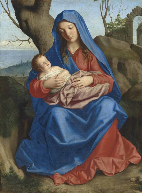 Giovanni Battista Salvi, called Sassoferrato (Sassoferrato 1609-1685 Rome) | The Madonna and Child | 17th Century, Paintings | Christie's Giovanni Bellini, Istoria Artei, Blessed Mother Mary, Italian Painters, Biblical Art, Mary And Jesus, Madonna And Child, Catholic Art, Padova