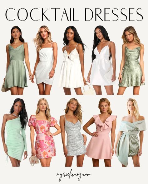 Semi Formal Dress Code, Clothes Makeover, Cocktail Dress Code, Cocktail Party Outfit, Perfect Cocktail Dress, Party Outfits For Women, Cocktail Outfit, Semi Formal Dress, Cocktail Attire