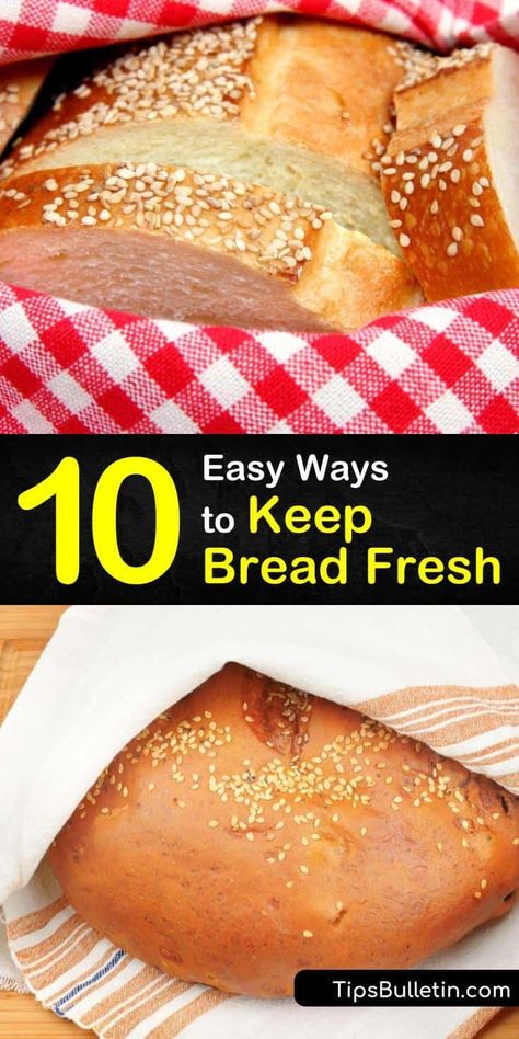 Freezing Bread, Freeze Pizza Dough, Japanese Bread, How To Store Bread, Easter Bread, Bread Storage, Stale Bread, Loaf Of Bread, Bread Bags