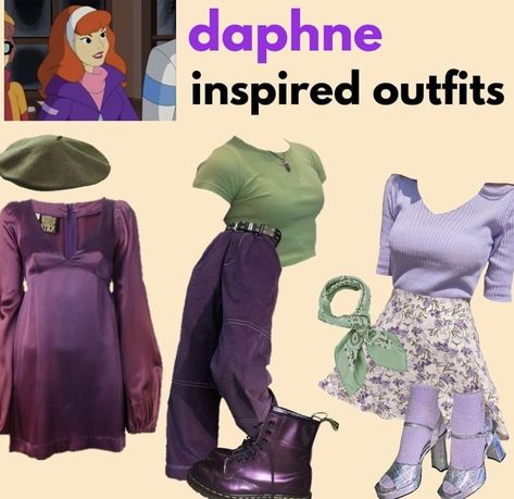 Daphne Costume, Princess Inspired Outfits, Disney Dress Up, Movie Inspired Outfits, Disney Inspired Fashion, Holloween Costume, Disney Bound Outfits, Halloween Costume Outfits, Cartoon Outfits