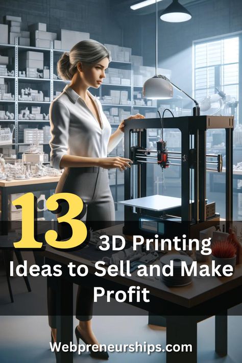 13 3D Printing Ideas to Sell and Make Profit 3d Printing Business Ideas, 3d Printing Ideas To Sell, Printing Business Ideas, Business Growth Quotes, 3d Printing Toys, 3d Business, 3d Printing Business, Best 3d Printer, 3d Printing Art