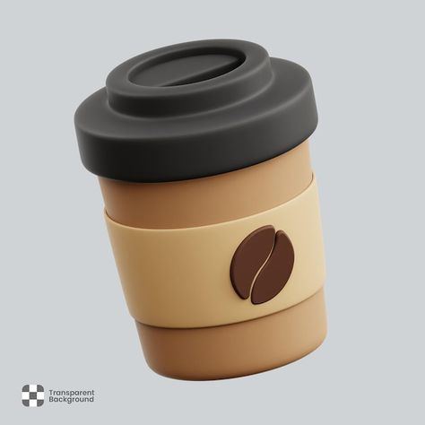 3d Modeling Ideas, 3d Coffee Cup, Blender Projects, Coffee Blender, Coffee Cup Illustration, Blender Ideas, Drink Illustration, 3d Coffee, Coffee Infographic