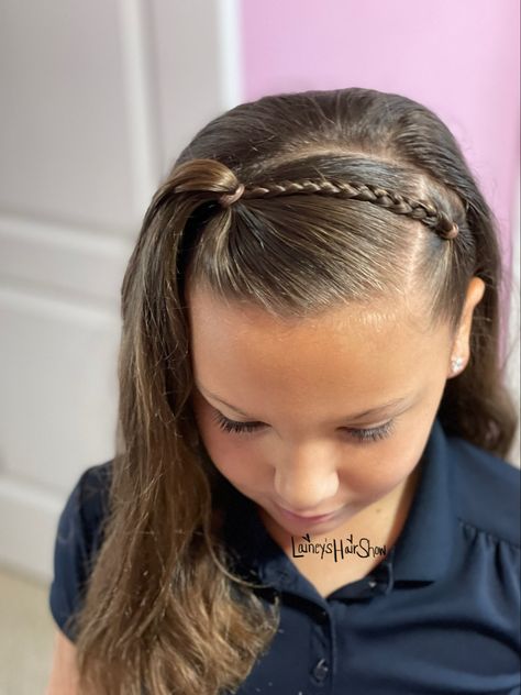 Toddler Hairstyles Girl Fine Hair, Easy Toddler Hairstyles, Girls Hairdos, Cute Toddler Hairstyles, Girly Hairstyles, Easy Little Girl Hairstyles, Girl Hair Dos, Girls Hairstyles Easy, Lil Girl Hairstyles