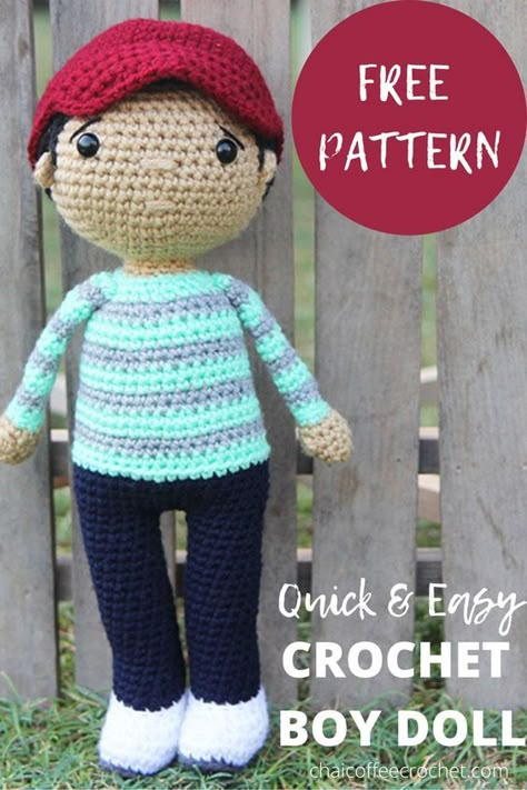 Crochet Grandpa Doll Free Pattern, Crochet Old Man Doll Free Pattern, Crochet Man Doll Free Pattern, Crochet Male Doll Free Pattern, Amigurumi Baseball Cap, Crochet People Pattern, Baseball Cap Crochet Pattern, Crochet Amigurumi Hat Free Pattern, Crochet Hats Free Pattern Kids Boys