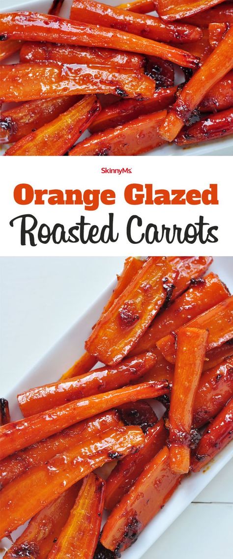 Carrots Recipe Healthy, Glazed Roasted Carrots, Vegetable Dishes Recipes, Ms Recipes, Recipes Sides, Roasted Carrots Recipe, Carrots Recipe, Coquille Saint Jacques, Glazed Carrots